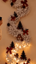 Boneco de Neve Encantado – Decoração de Parede Iluminada