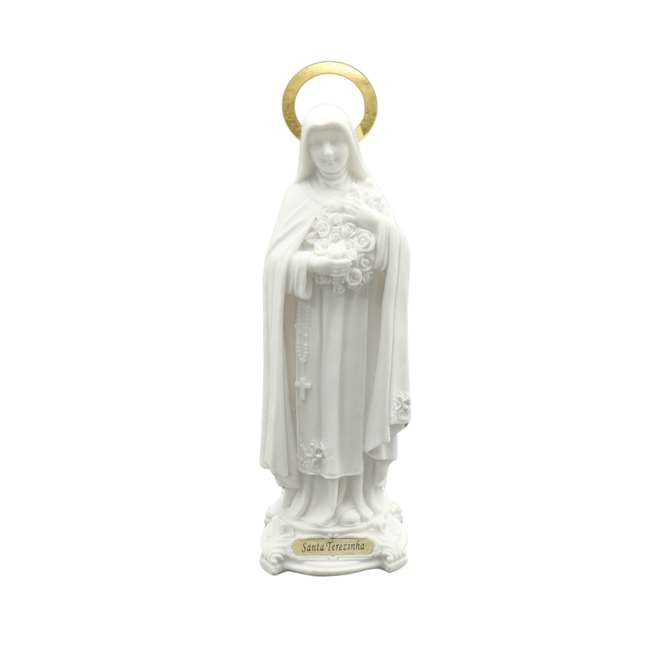 Imagem Santa Teresinha Branca 20cm