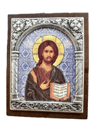 Adorno Italiano Jesus Ortodoxo 6 cm x 5 cm