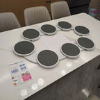 Bandeja Giratória de Mesa de Jantar para Servir Alimentos