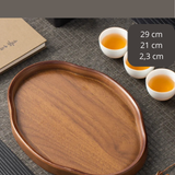 Bandeja de Madeira Decorativa para Servir e Decorar