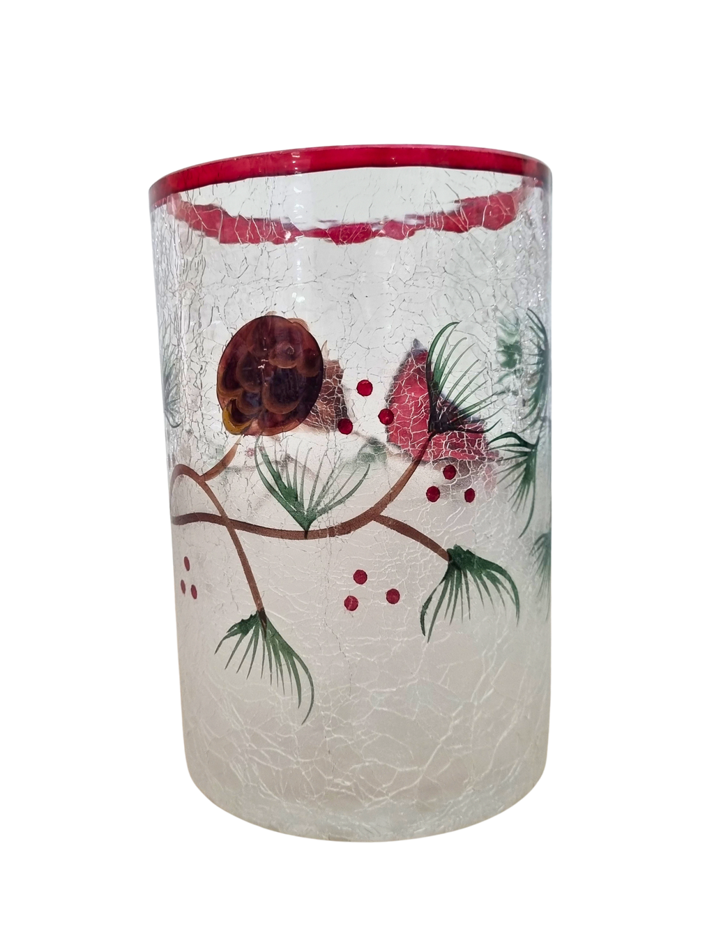Castiçal de Vidro 18 cm