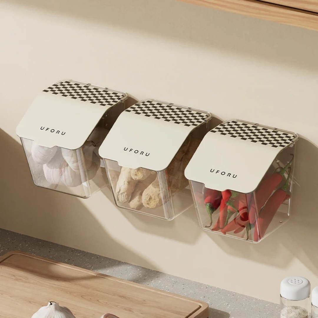 Cesta de Armazenamento de Parede para Cozinha