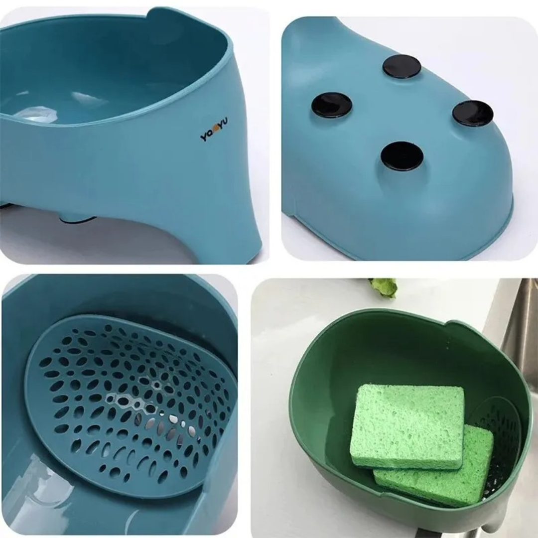 Escorredor com Drenagem Elefante Multiuso para Cozinha