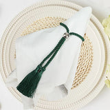 Conjunto de Anéis com 4 peças para Guardanapo com Borla