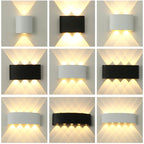 Arandela Luminária interna e externa efeito Prisma - Prismaglow