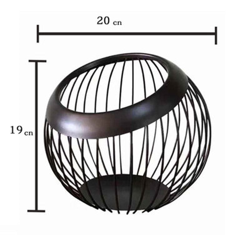 Fruteira de Mesa Moderna em Metal - Eco Iron Design