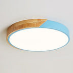 Luminária de teto Decorativa Redonda LED com controle remoto