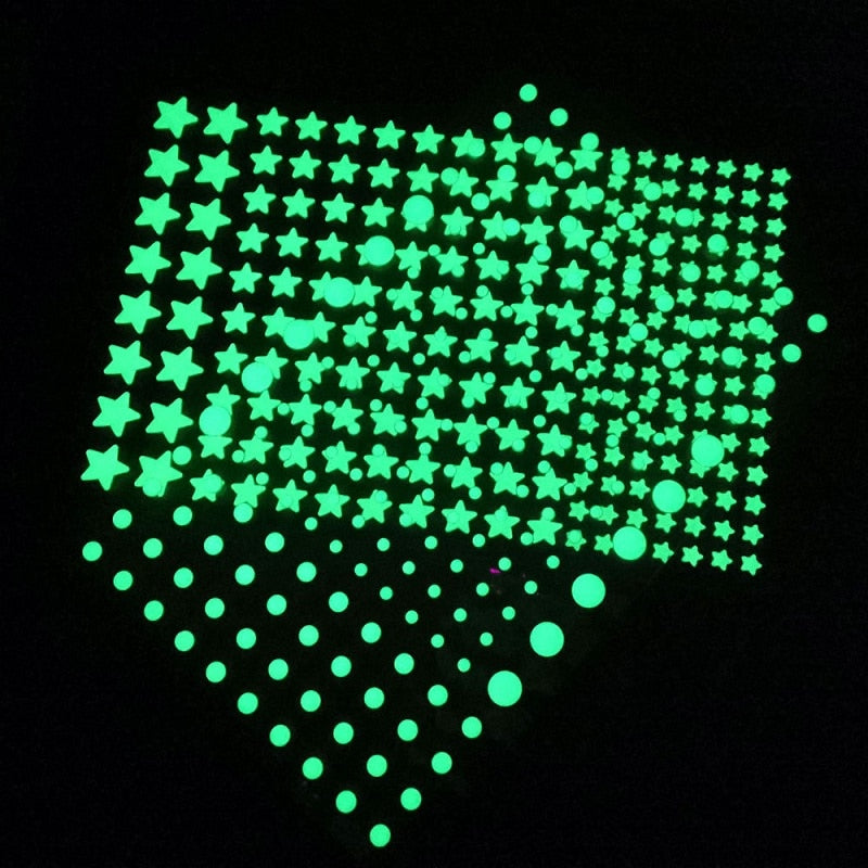 Adesivos decorativos luminosos - Espaço