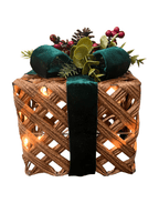Kit Decorativo de Natal 3 peças com Led