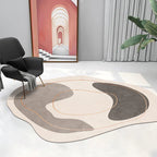 PROMO OUTLET - Tapete Decorativo Orgânico Abstrato Irregular - Nordic Europe