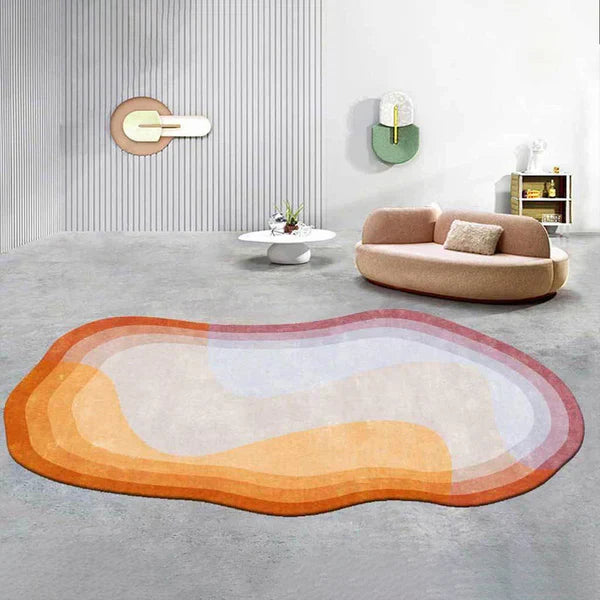 PROMO OUTLET - Tapete Decorativo Orgânico Abstrato Irregular - Nordic Europe