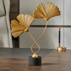 Escultura decorativa de Metal Premuim - Abstrata Elegância Natural