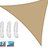 Toldo Triangular Portátil Impermeável Flexível e Resistente Com Proteção UV