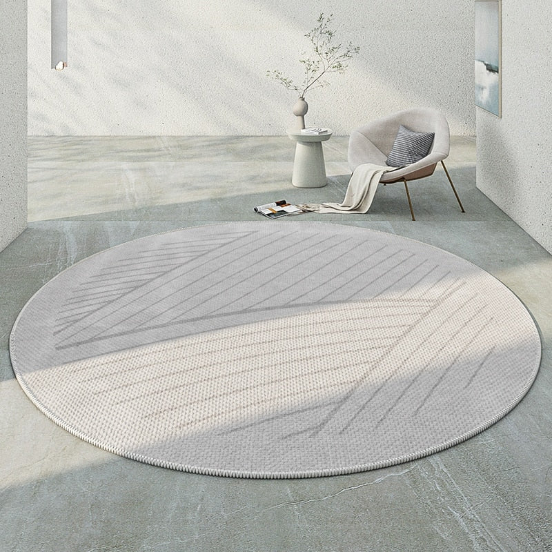 Tapete Decorativo Moderno Redondo - Coleção Japão