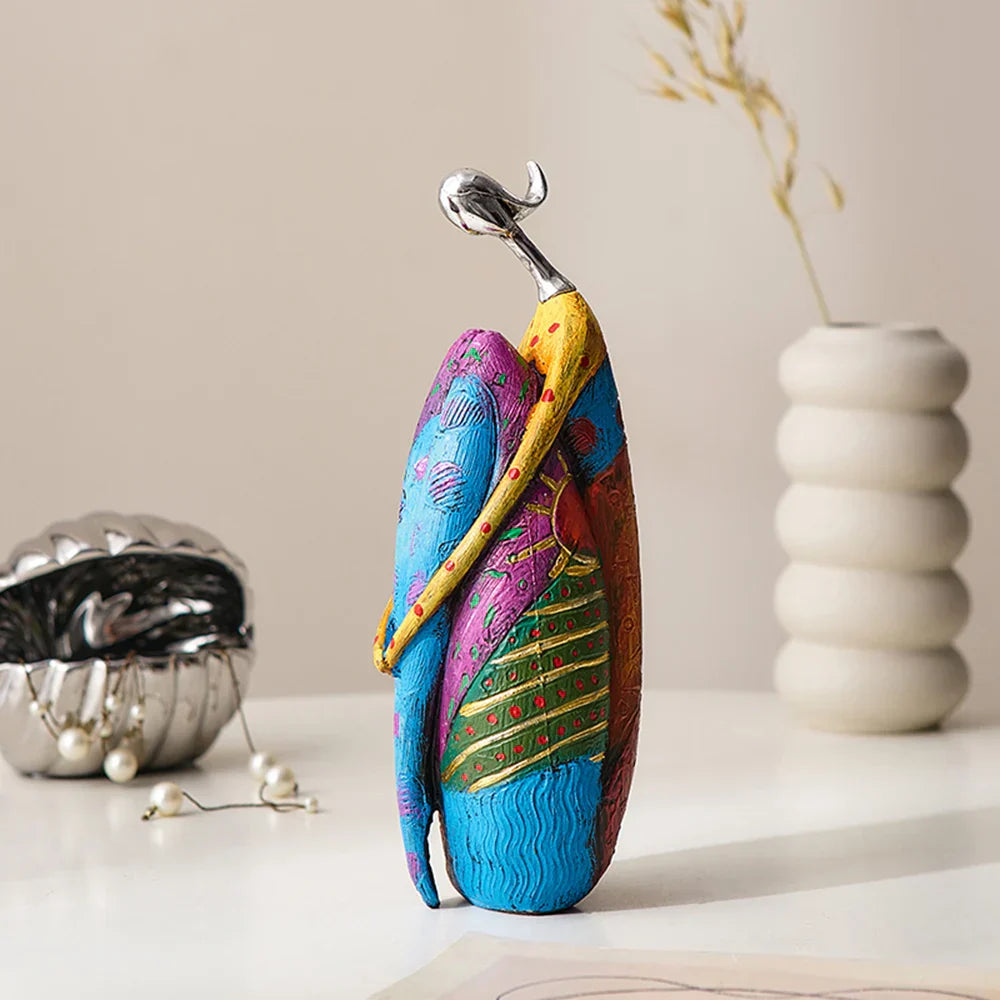 Escultura decorativa de Cerâmica Premuim - Coleção Essência Feminina