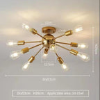 Lustre moderno com 6 spots - Constellation