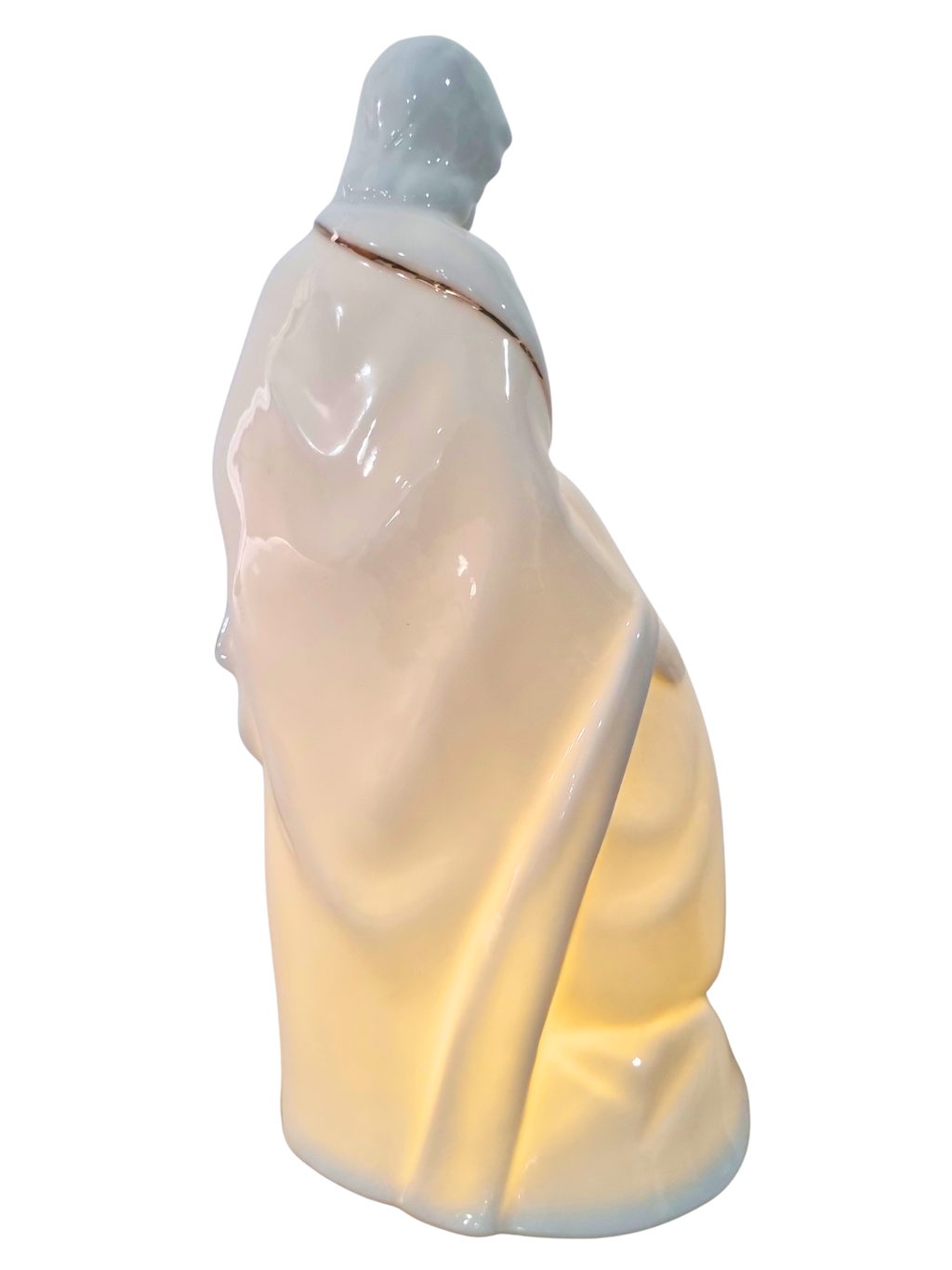 Sagrada Família em Porcelana com Led 25 x 13 cm