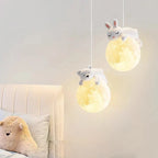 Luminária Infantil Nordic Rabbit & Bear