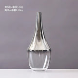Vaso decorativo moderno para planta de vidro