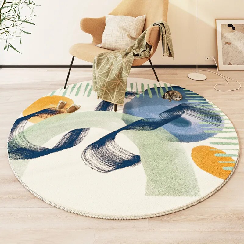 Tapete Decorativo Redondo - AbstractArt!