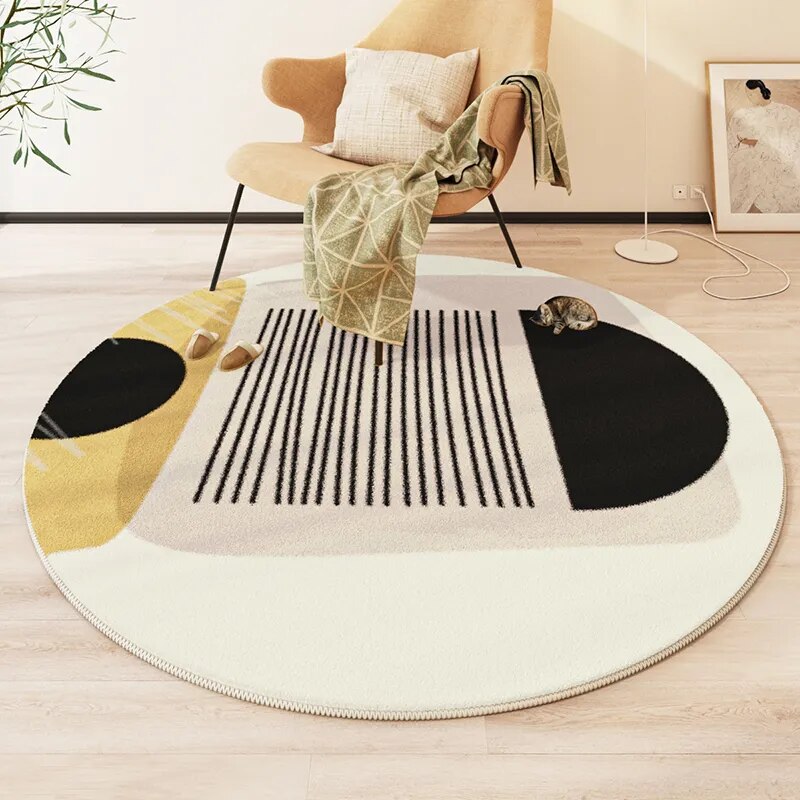 Tapete Decorativo Redondo - AbstractArt!