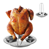 Suporte para Grelha de Frango em Aço Inoxidável