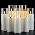 Velas LED Flameless com Controle Remoto para Decoração de Casa