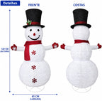 Boneco de Neve com Led - Montagem Rápida