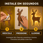 Renas Iluminadas - Kit Completo