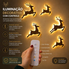 Renas Iluminadas - Kit Completo