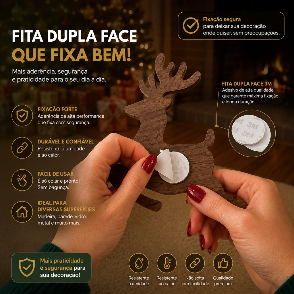 Renas Iluminadas - Kit Completo