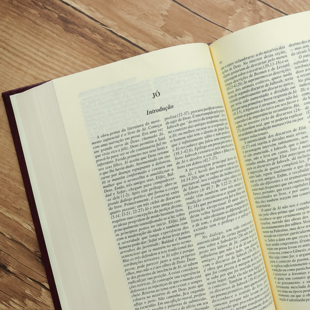 Bíblia de Jerusalém – Formato Bolso – Capa Dura
