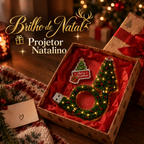 Brilho de Natal — Projetor Natalino que Encaixa na Tomada