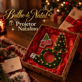 Brilho de Natal — Projetor Natalino que Encaixa na Tomada