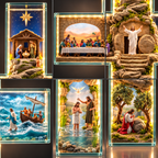 Cruz Iluminada História de Jesus – 6 Cenas