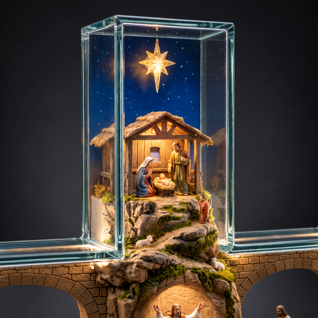 Cruz Iluminada História de Jesus – 6 Cenas