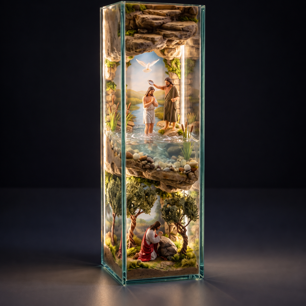 Cruz Iluminada História de Jesus – 6 Cenas