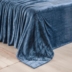 Cobertor Manta Flannel 300g/m² Quebec Azul