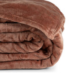 Cobertor Manta Flannel 300g/m² Quebec Capuccino