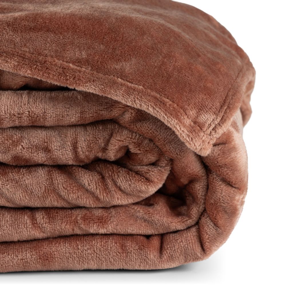 Cobertor Manta Flannel 300g/m² Quebec Capuccino