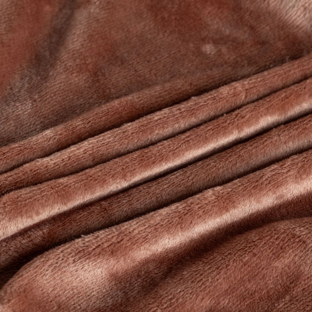 Cobertor Manta Flannel 300g/m² Quebec Capuccino