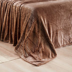 Cobertor Manta Flannel 300g/m² Quebec Capuccino