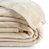 Cobertor Manta Flannel 300g/m² Quebec Marfim
