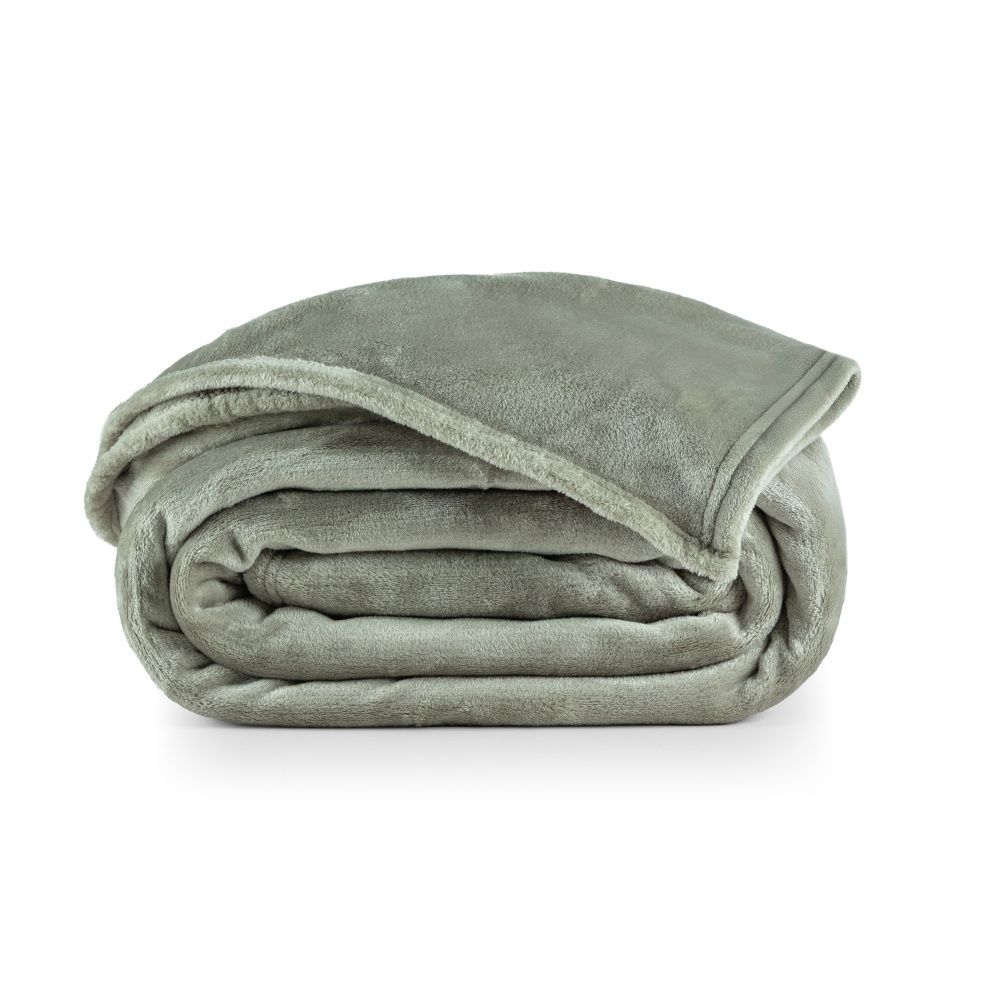 Cobertor Manta Flannel 300g/m² Quebec Verde
