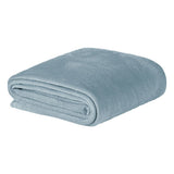 Cobertor Manta Flannel Queen Turim 2,40x2,20m 180g/m² Azul Claro