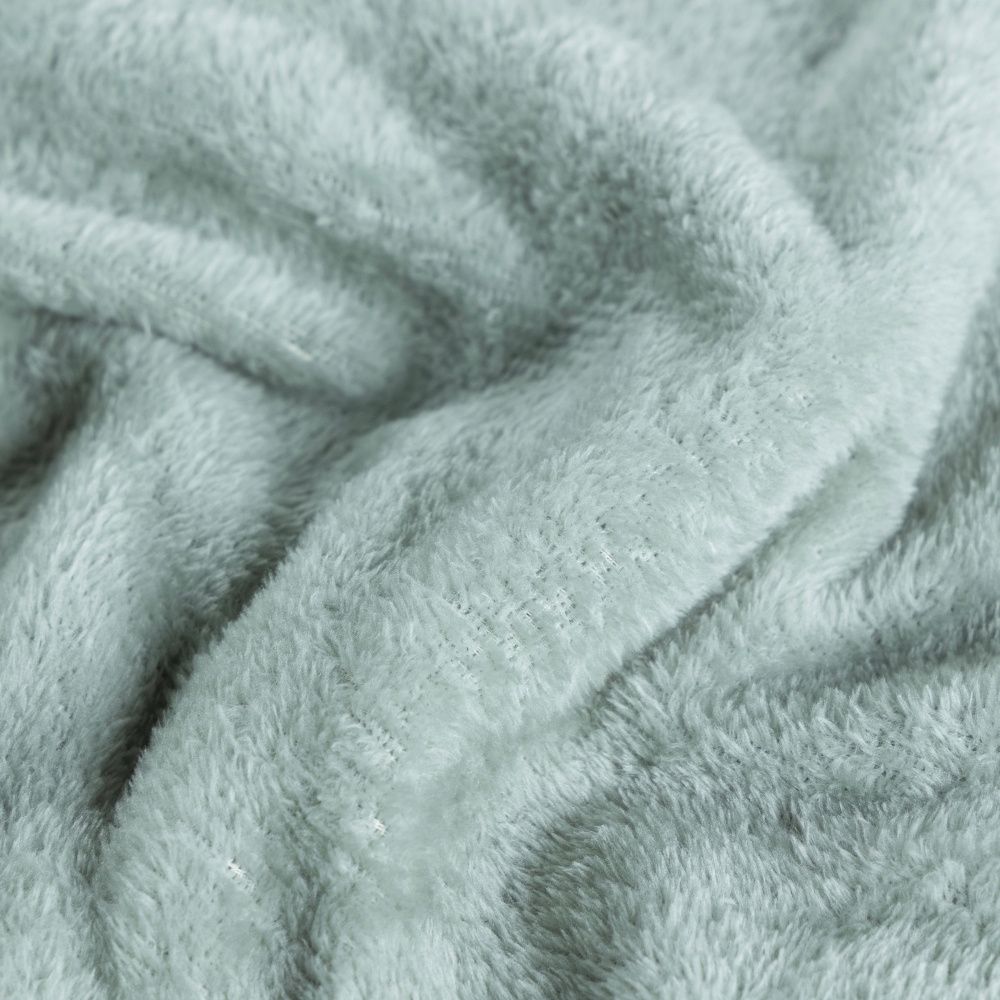 Cobertor Manta Flannel Queen Turim 2,40x2,20m 180g/m² Verde