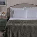 Cobertor Manta Flannel Super Macio 240g/m² Diamond Prata