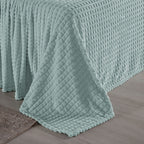 Cobertor Manta Flannel Super Macio 240g/m² Diamond Verde