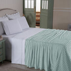Cobertor Manta Flannel Super Macio 240g/m² Diamond Verde
